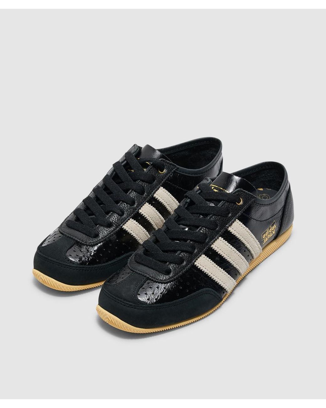 Adidas Black Japan Decon Sneaker (Core/Cream/ Tint