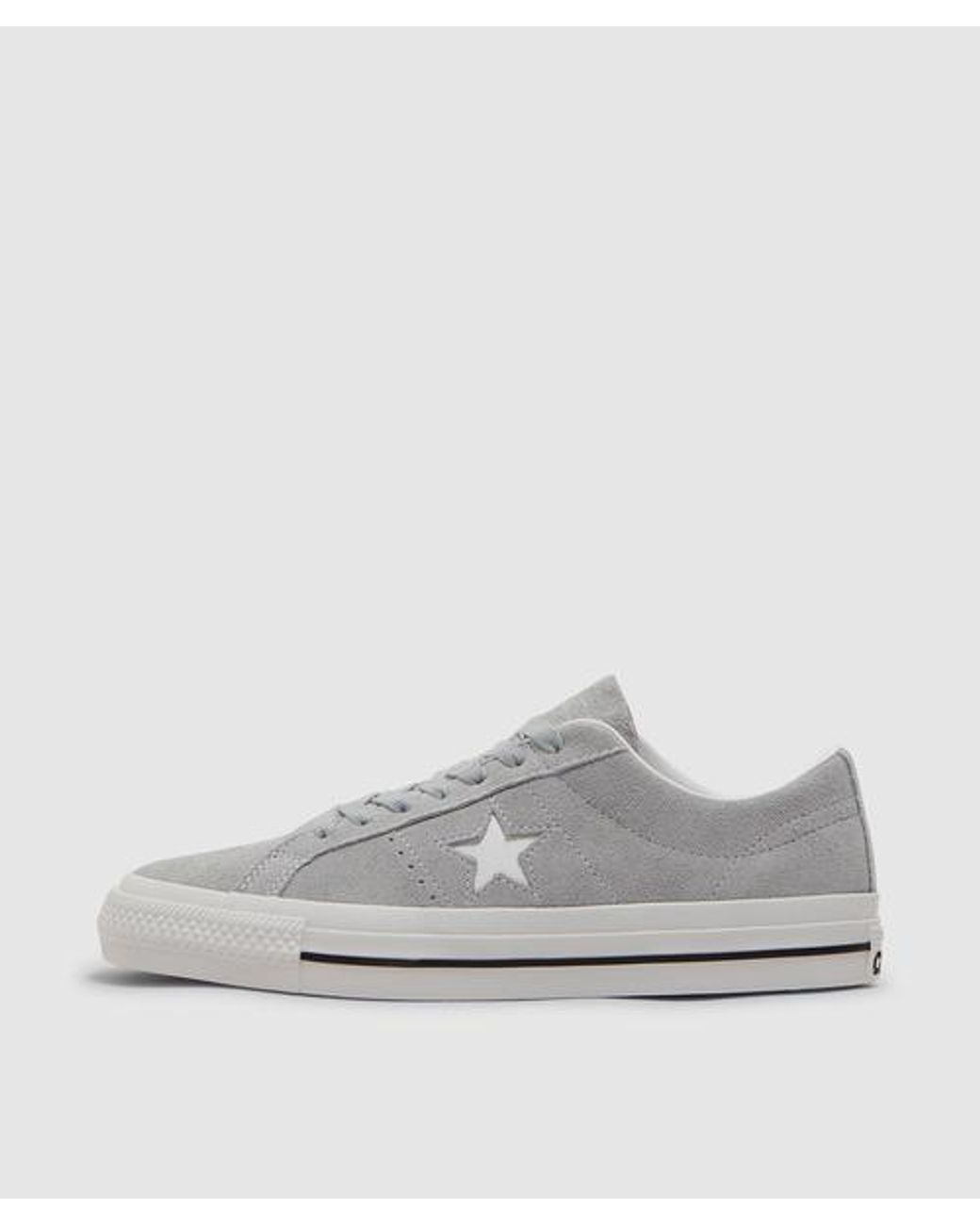 Converse One Star Pro Suede Sneaker in White for Men | Lyst