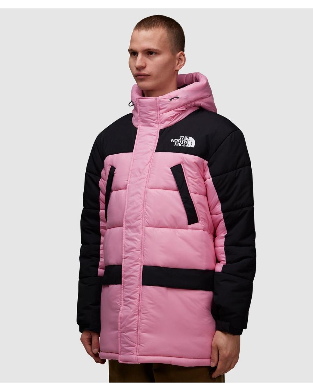 The North Face Himalayan Insulated Parka Jacket (Orchid/Tnf in