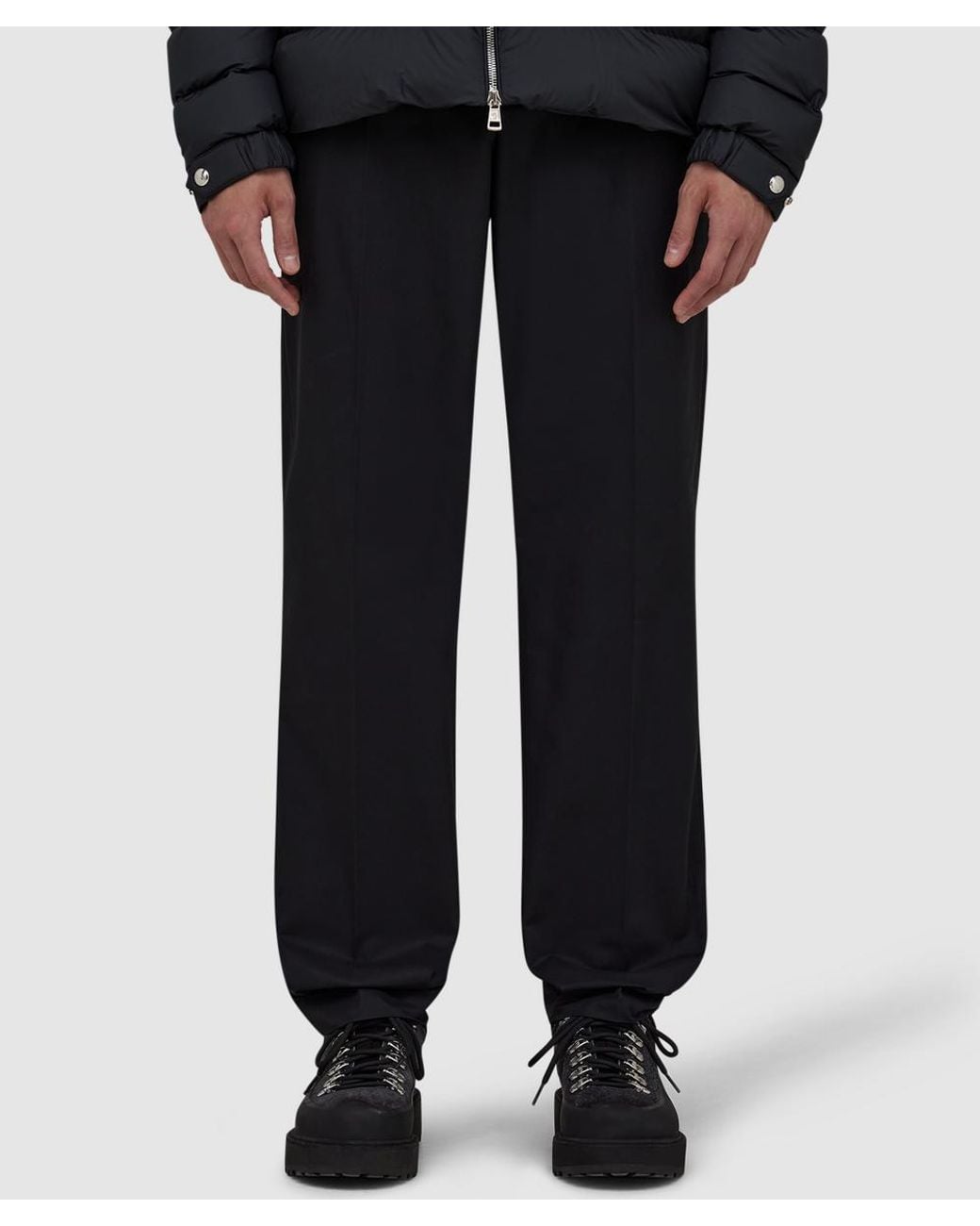 Moncler Black Tailored Chino Pant for men