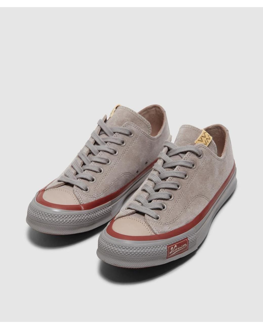 Visvim Brown Skagway Lo Suede Sneaker for men