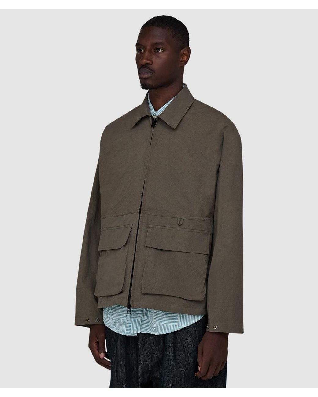 Cafe Mountain Brown Ideal Jacket (Charcoal for men