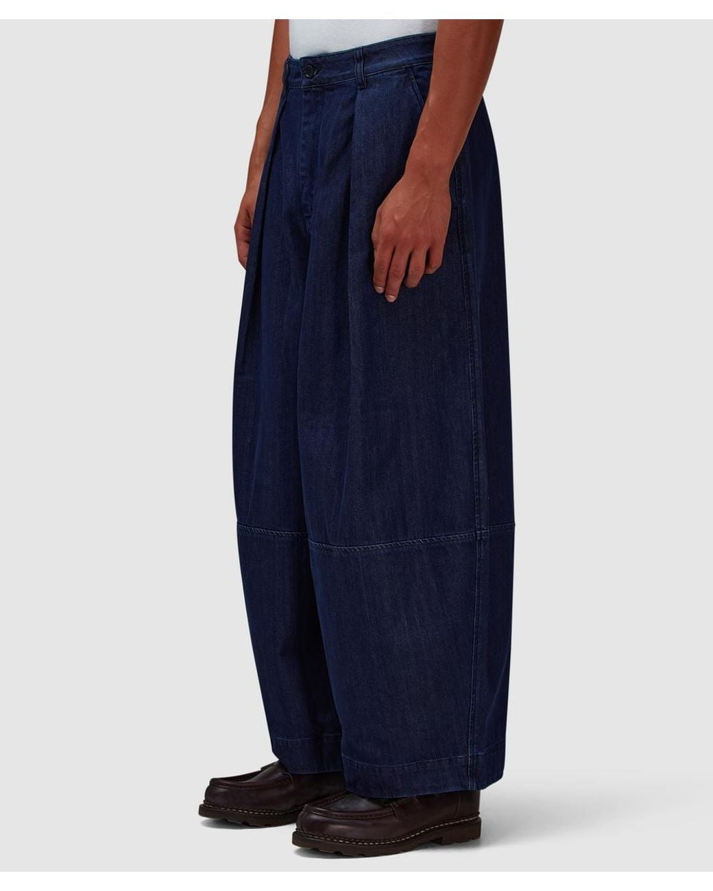 YMC Blue Deadbeat Pant for men
