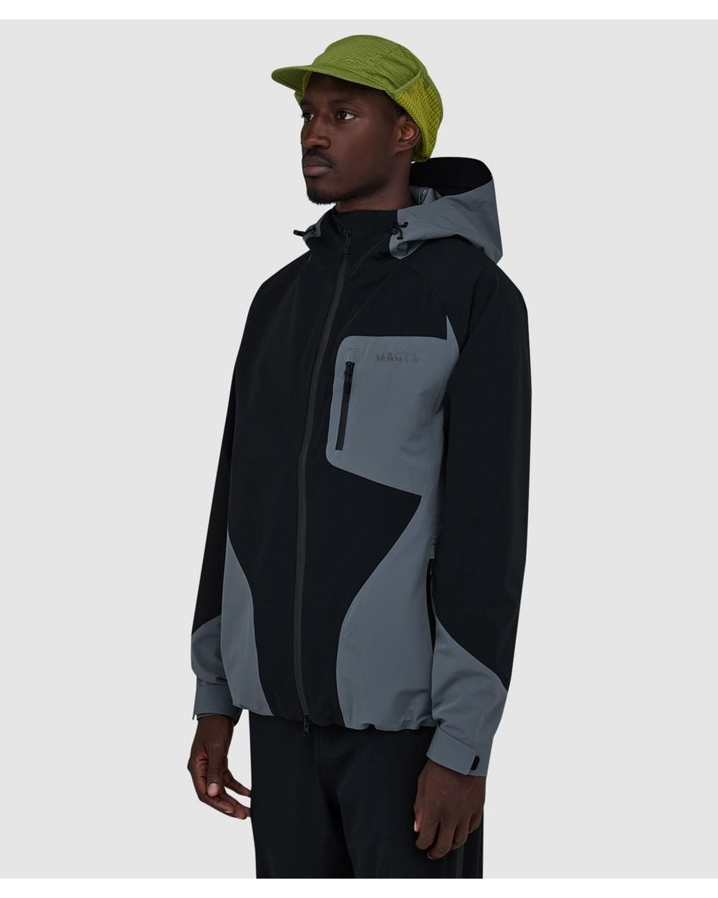 Mellow Clo Blue 3L Trek Jacket for men