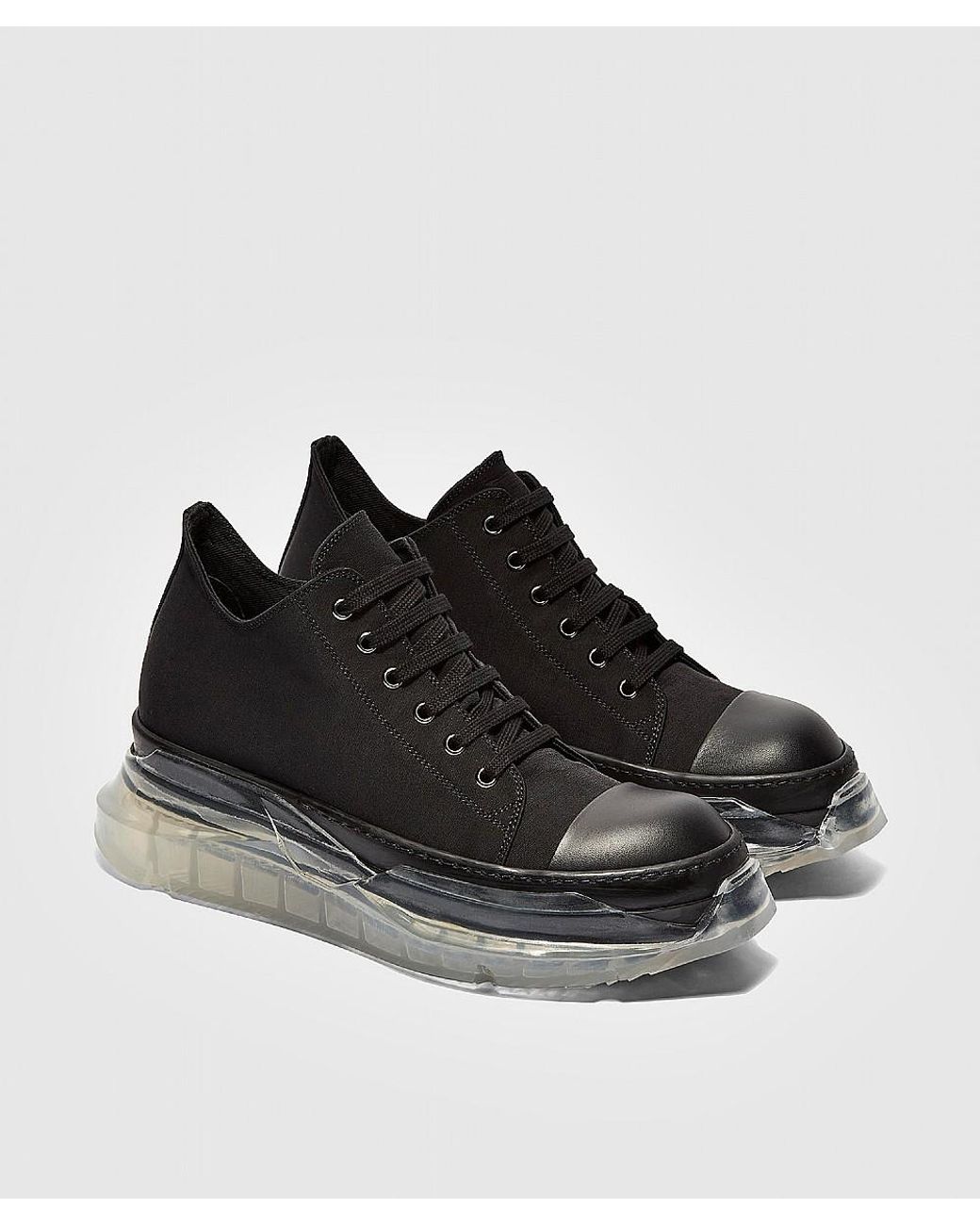 Rick Owens Drkshdw - ABSTRACT SOLE LOW SNEAKERS | HBX