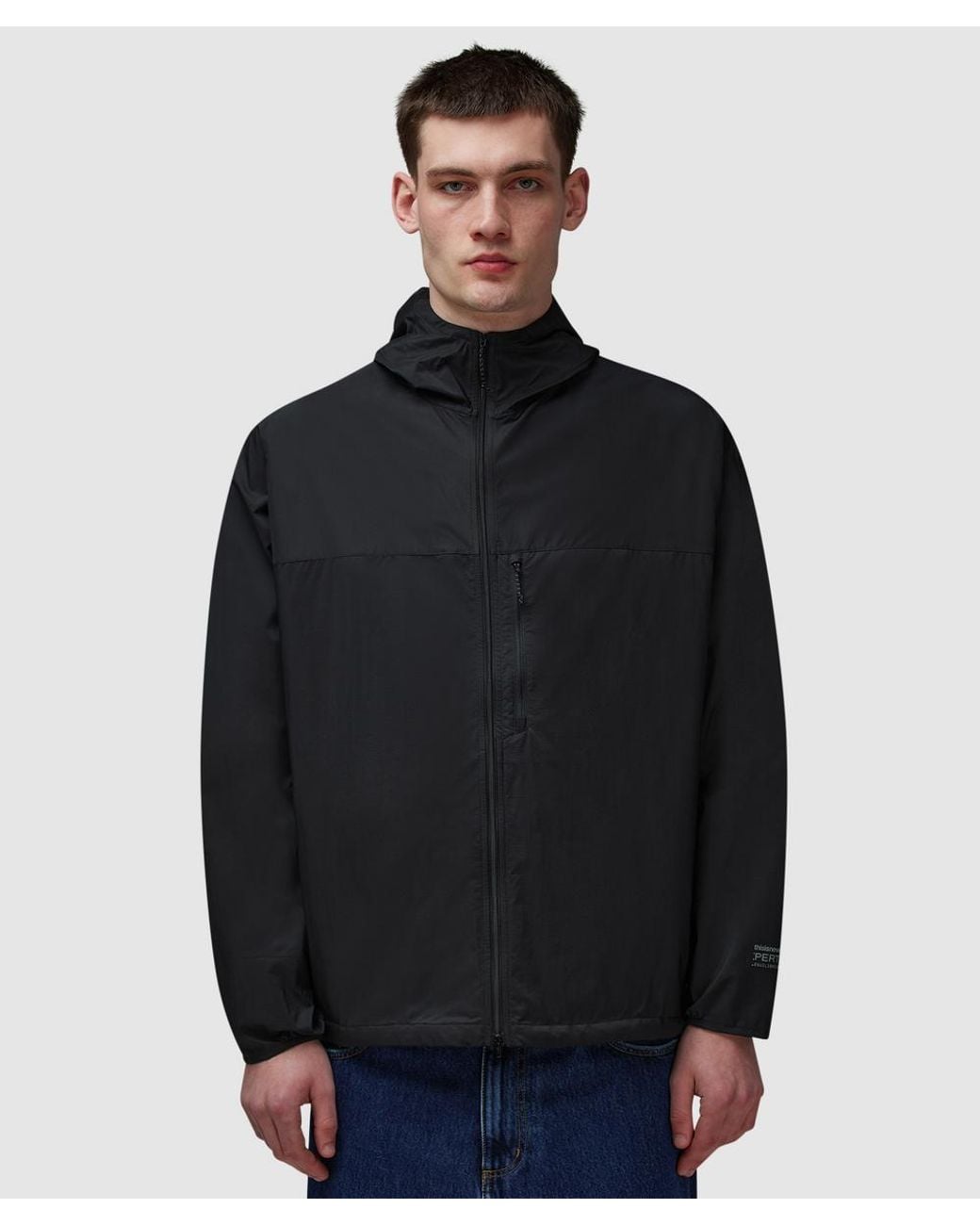 Thisisneverthat Black Pertex Eq Wind Jacket for men