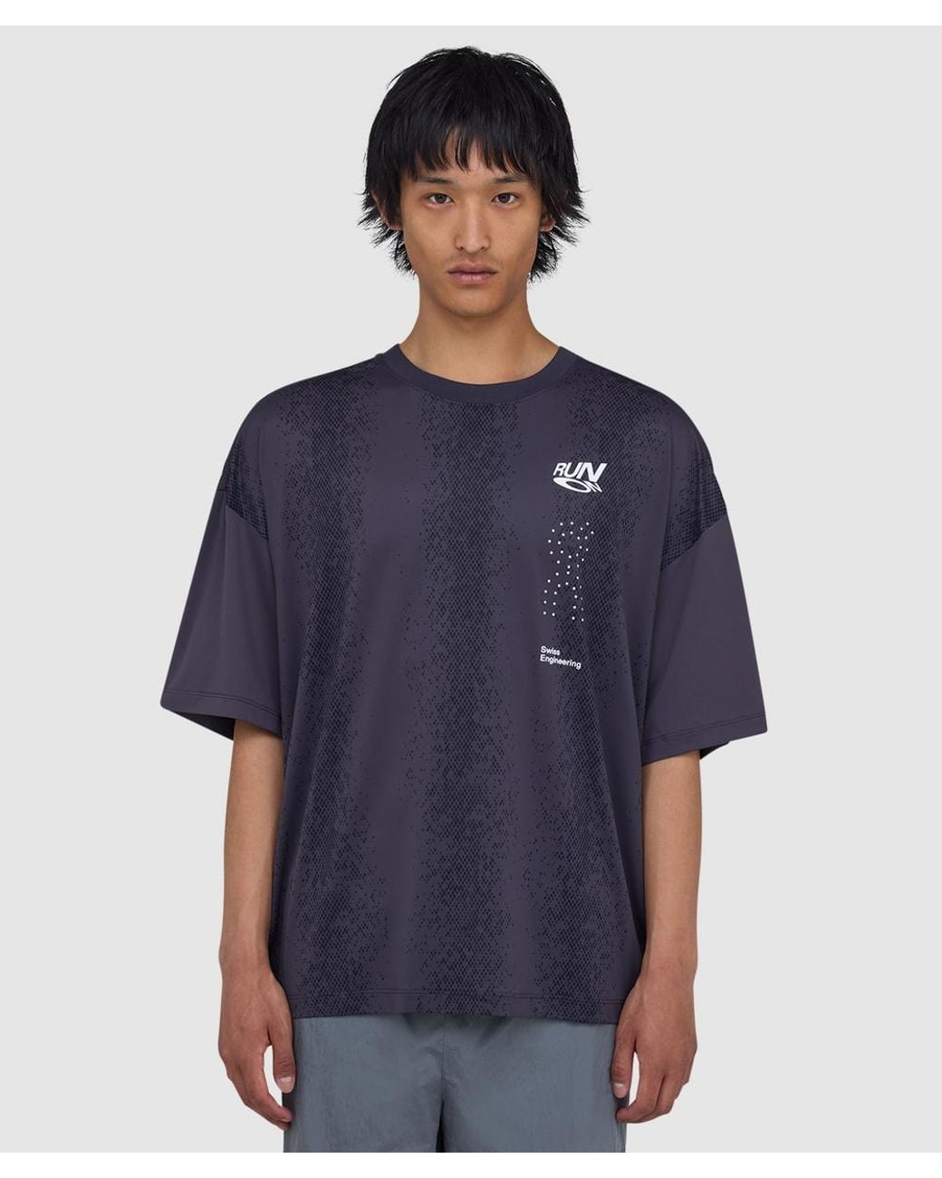 On Shoes Blue Performance Volt T-Shirt (Ir for men