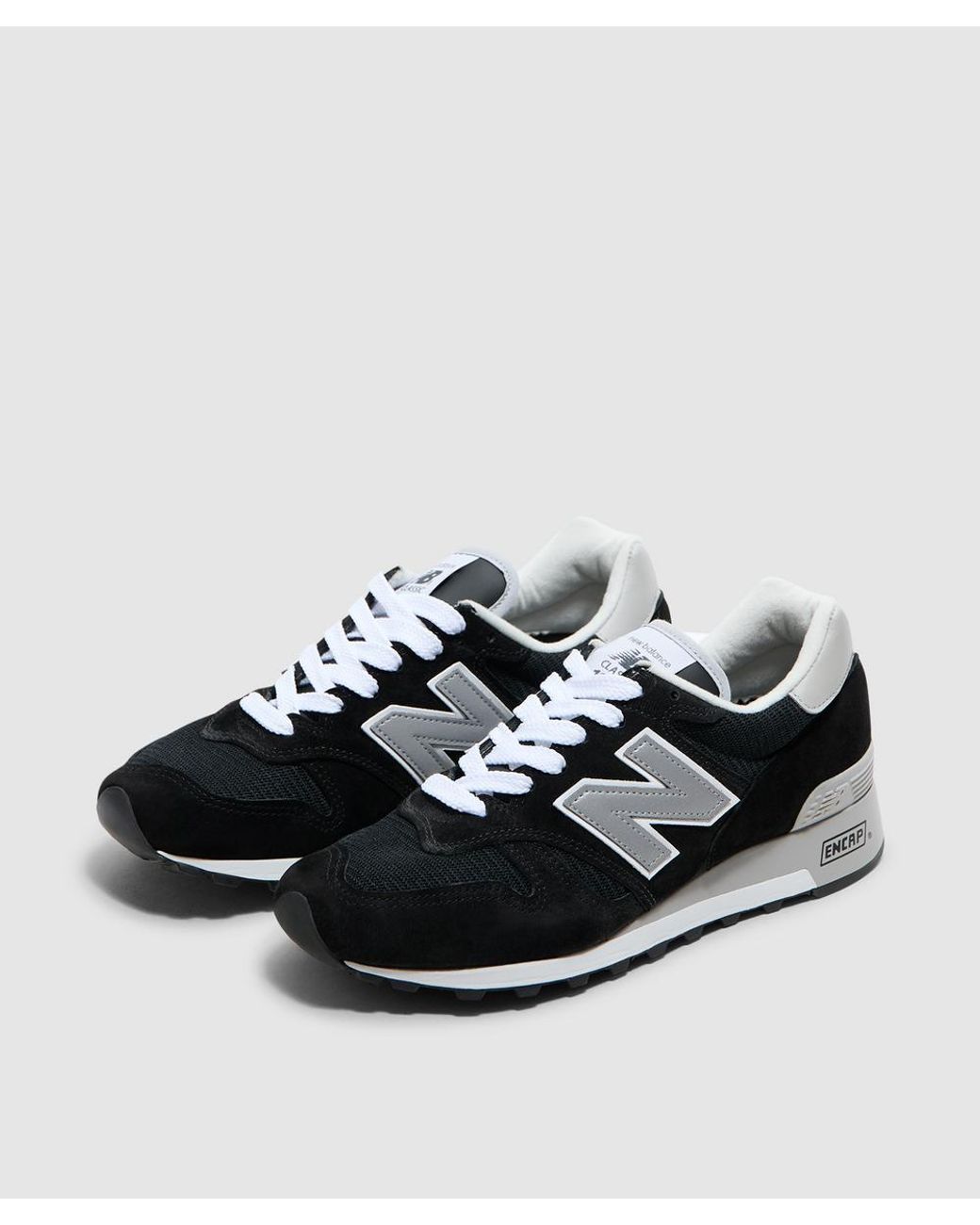 New Balance Black Mius 1300 Sneaker /Raincloud for men