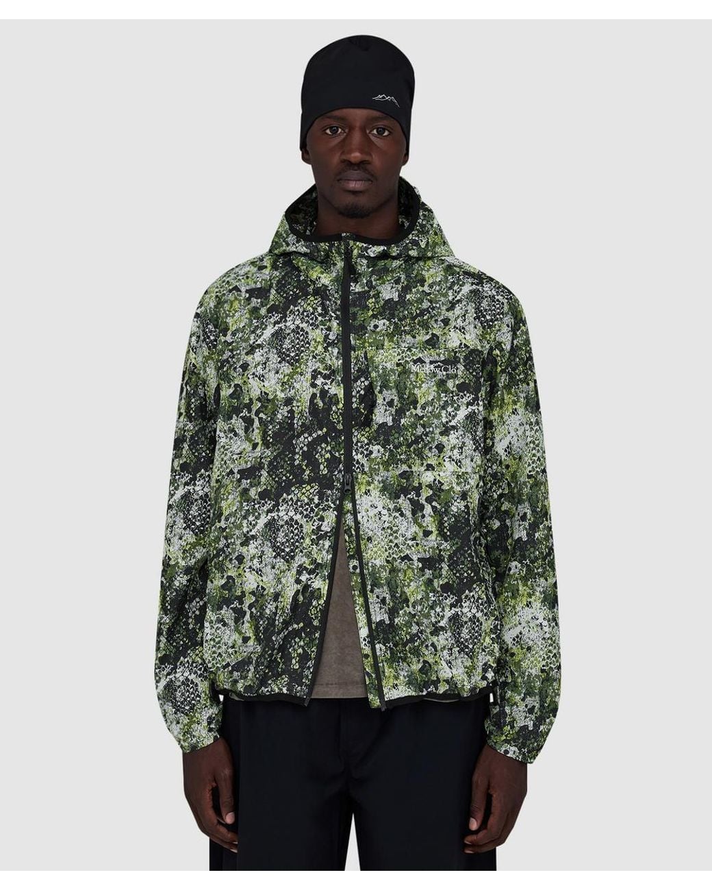 Mellow Clo Green Boulder Jacket (Serpent Camo for men