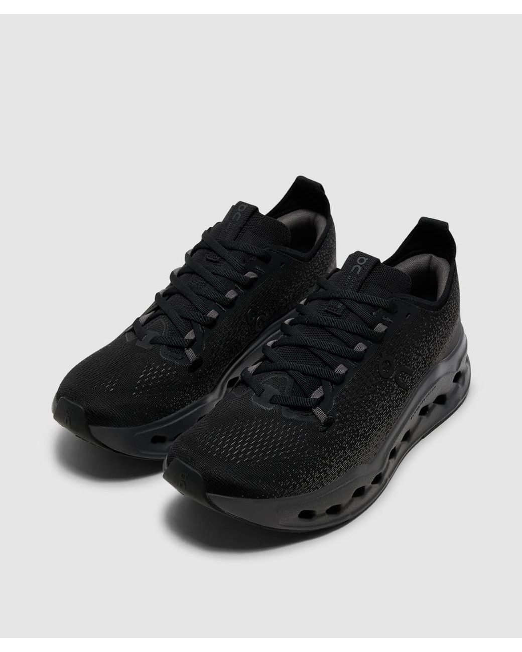 On Shoes Black Cloudsurfer Max Sneaker /Eclipse for men