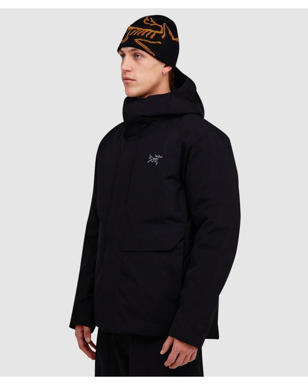 Arc'teryx Black Therme Down Parka Jacket for men