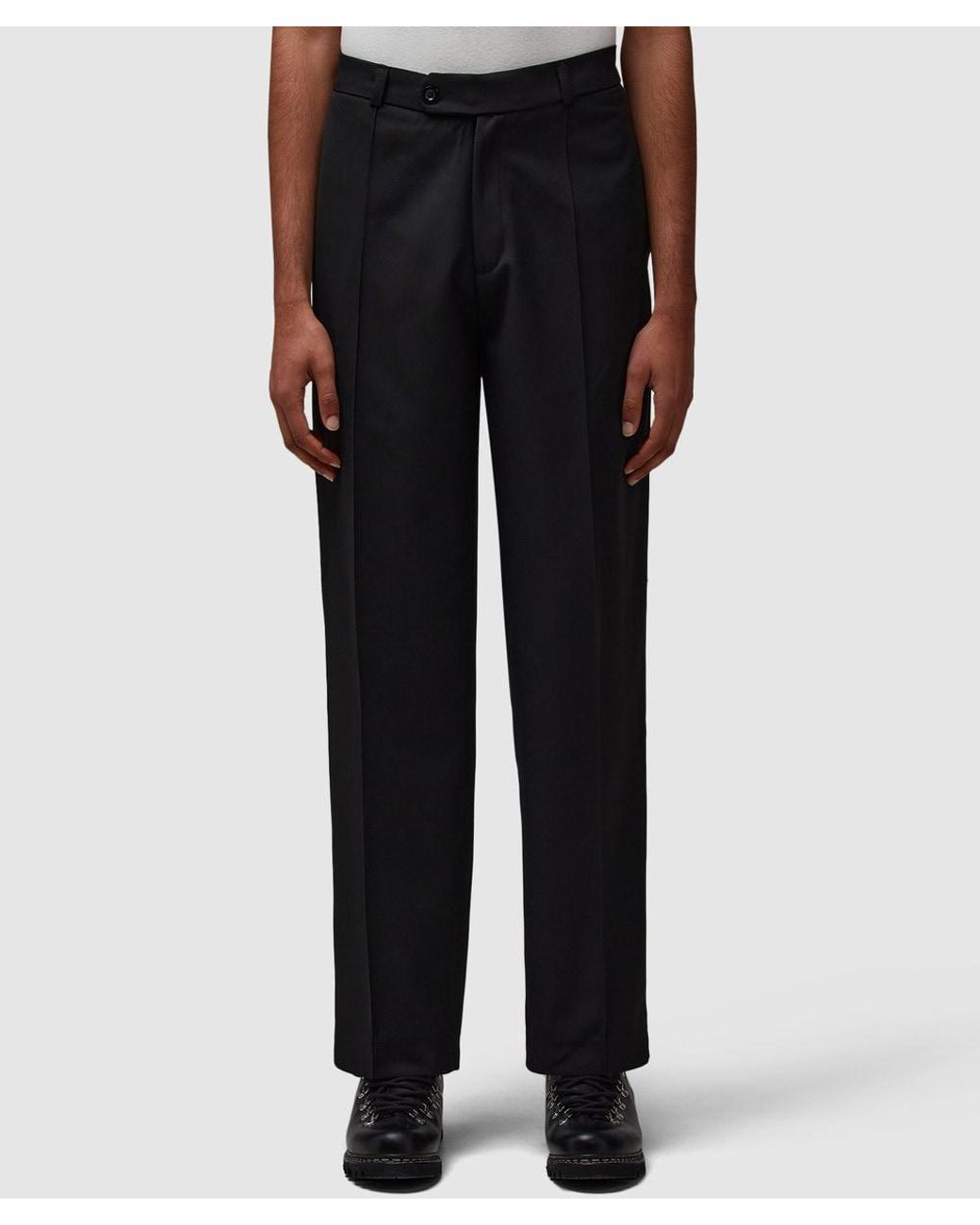 About Blank Black Pleated Pant V2 for men