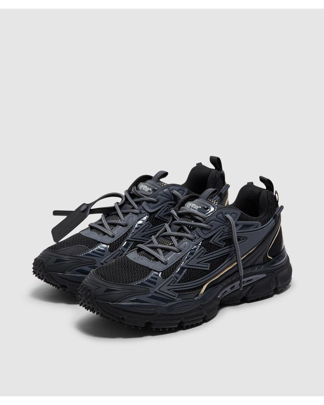Off-White c/o Virgil Abloh Black Ow Be Right Back Sneaker
