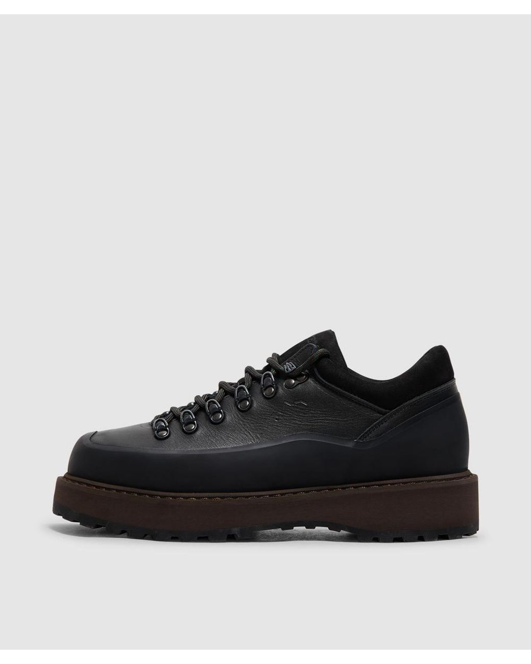 Diemme Black Cornaro Gomma Boot Fullgrain