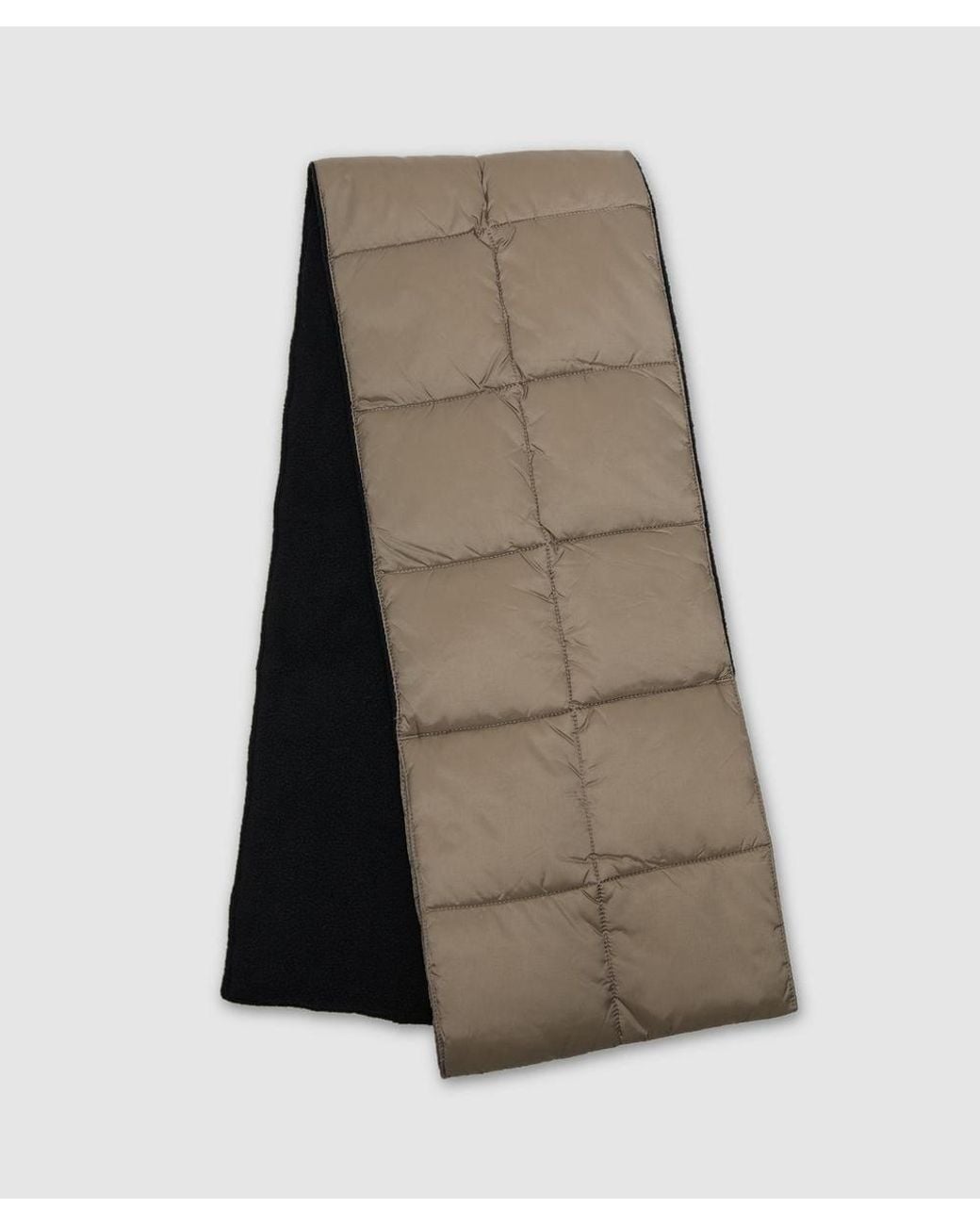 Taion Natural Basic Down Scarf (Khaki