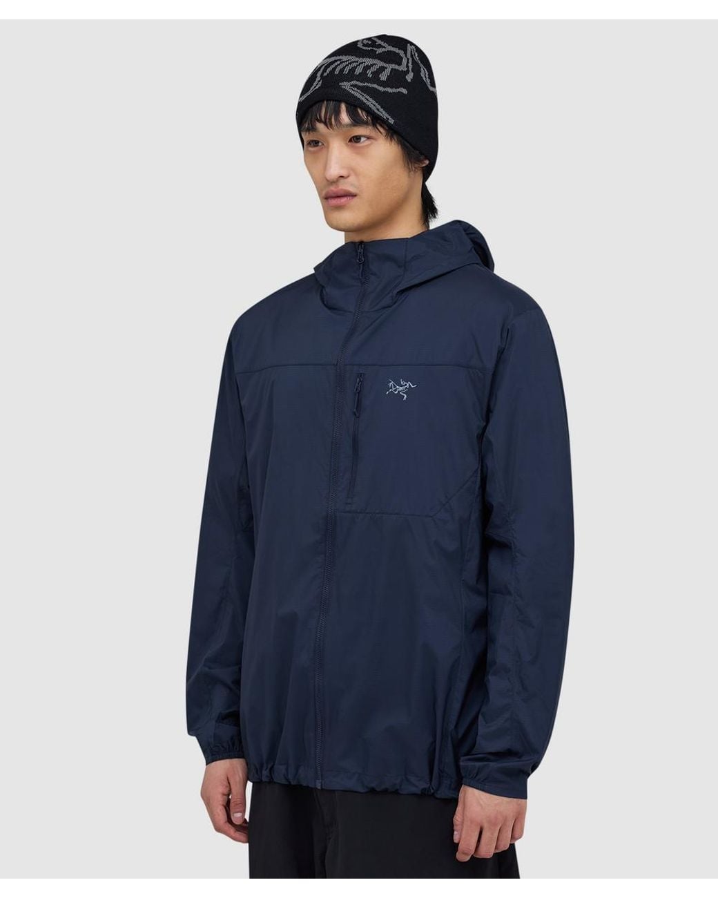 Arc'teryx Blue Squamish Hooded Jacket Sapphire for men