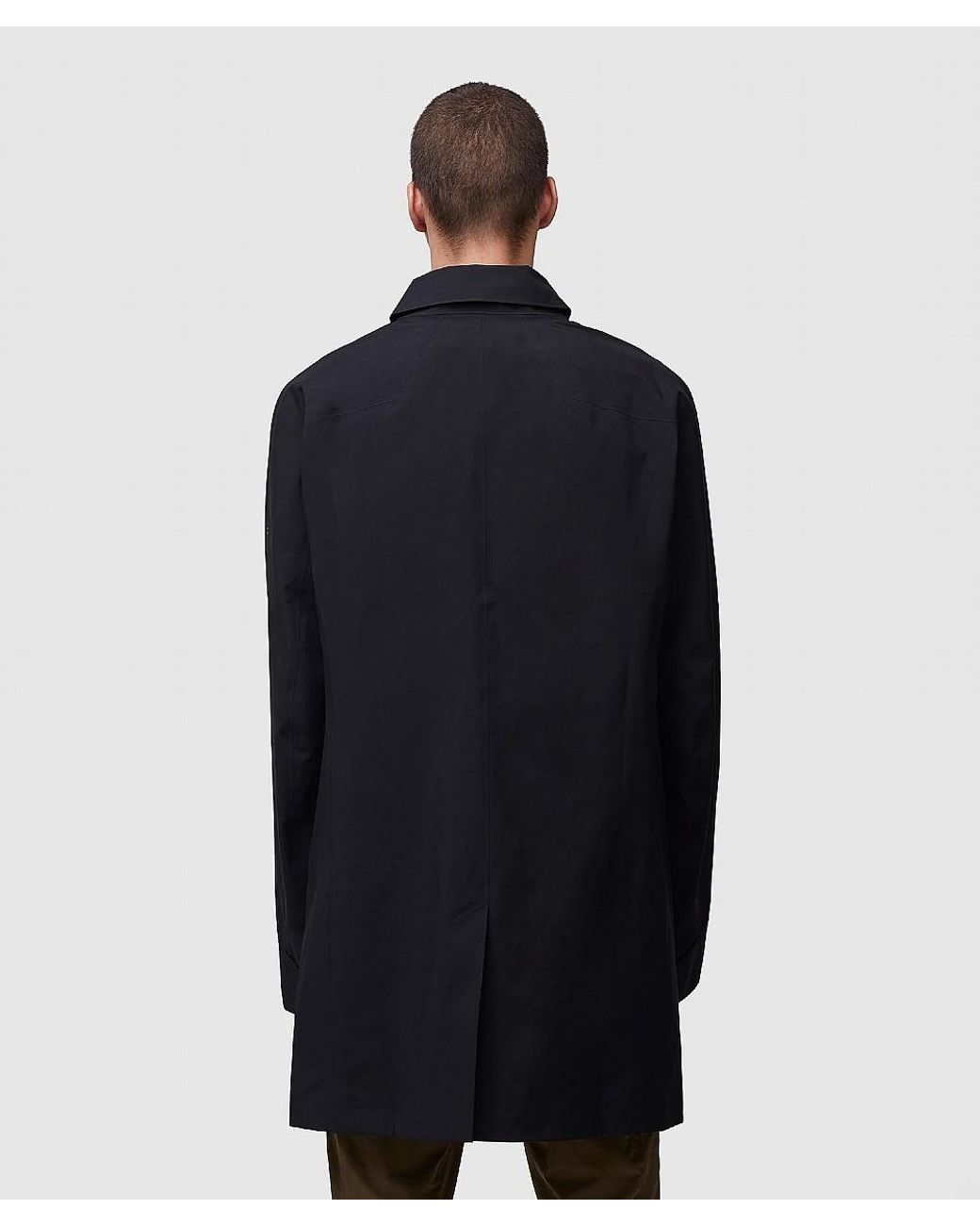 Arc'teryx Keppel Trench Coat in Black for Men | Lyst