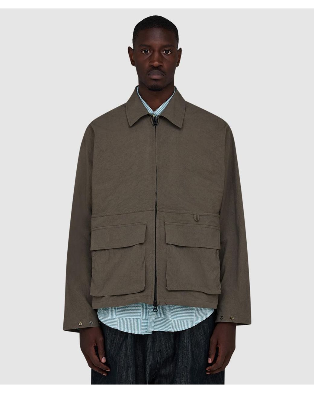 Cafe Mountain Brown Ideal Jacket (Charcoal for men