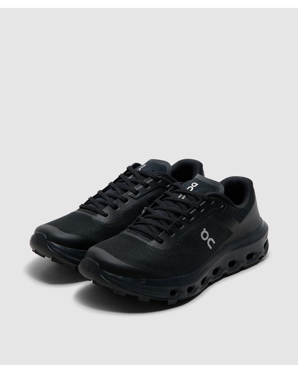 On Shoes Black Cloudvista 3 Sneaker for men