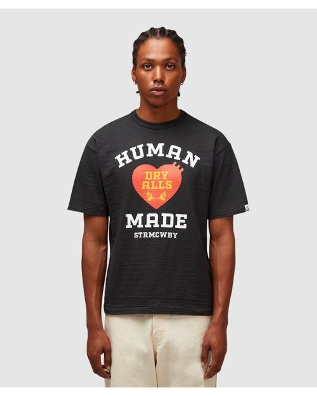 Human Made Graphic Heart T-shirt in Black for Men | Lyst