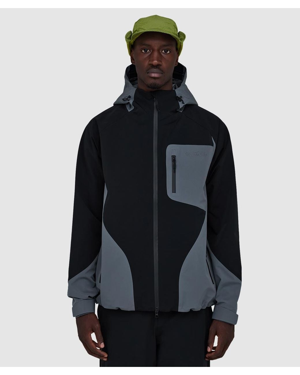 Mellow Clo Blue 3L Trek Jacket for men