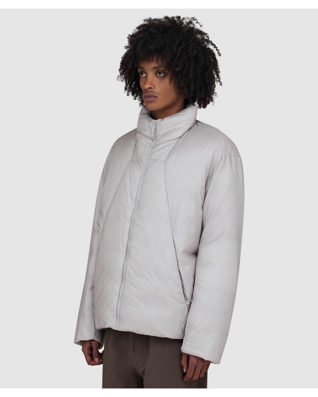 Veilance Gray Conduit Down Jacket for men