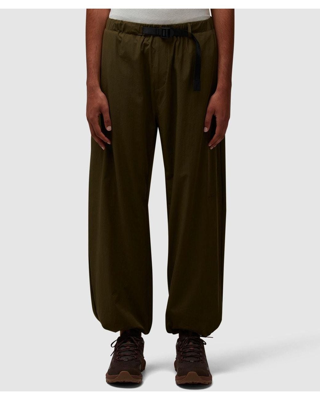 Mellow Clo Black Everyday Stretch Nylon Pant for men