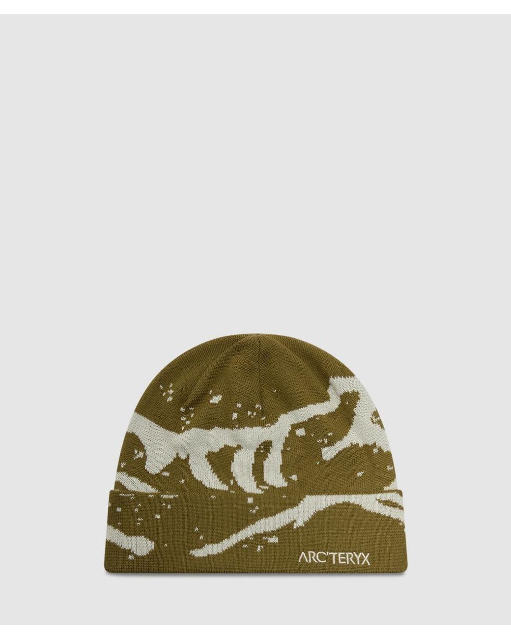 Arc'teryx Green Grotto Toque Beanie (Bracken/Sea Salt