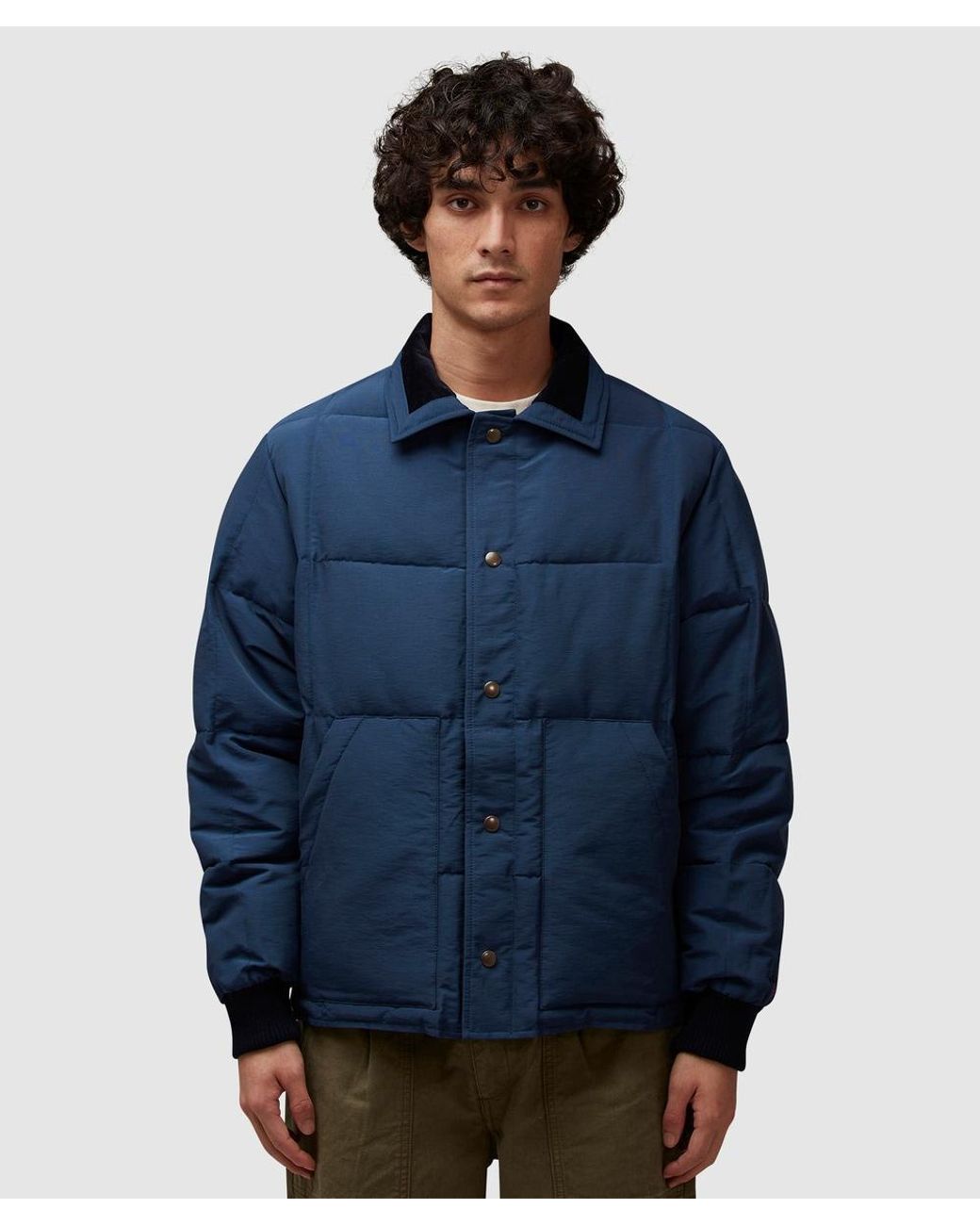 ジャケット・アウター Noah Quilted Puffer M Noah Quilted Puffer in Blue for Men | Lyst