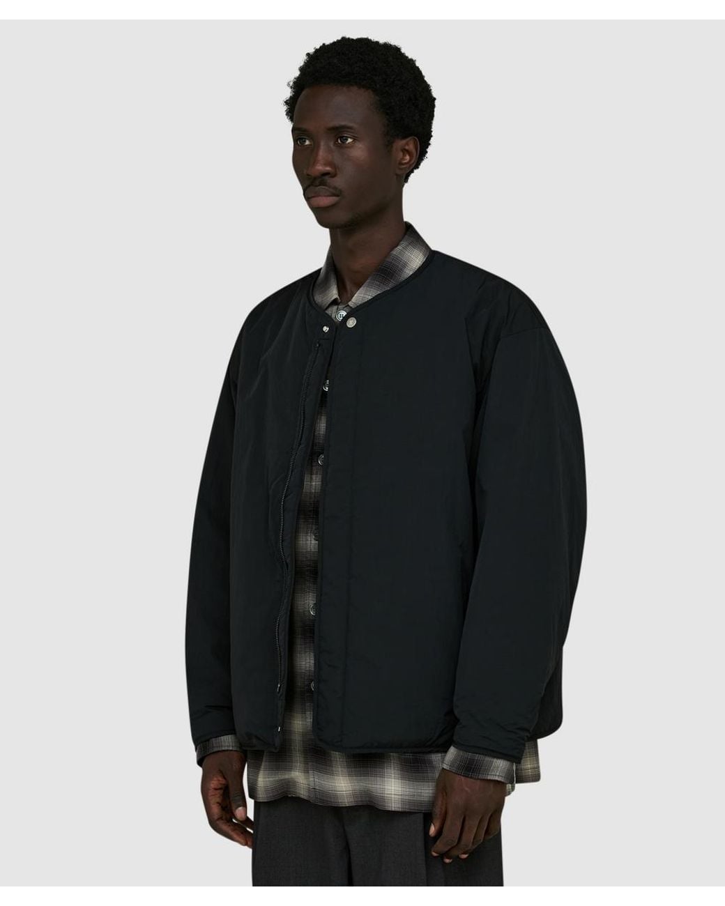 Goldwin Black Insulated Liner Jacket for men