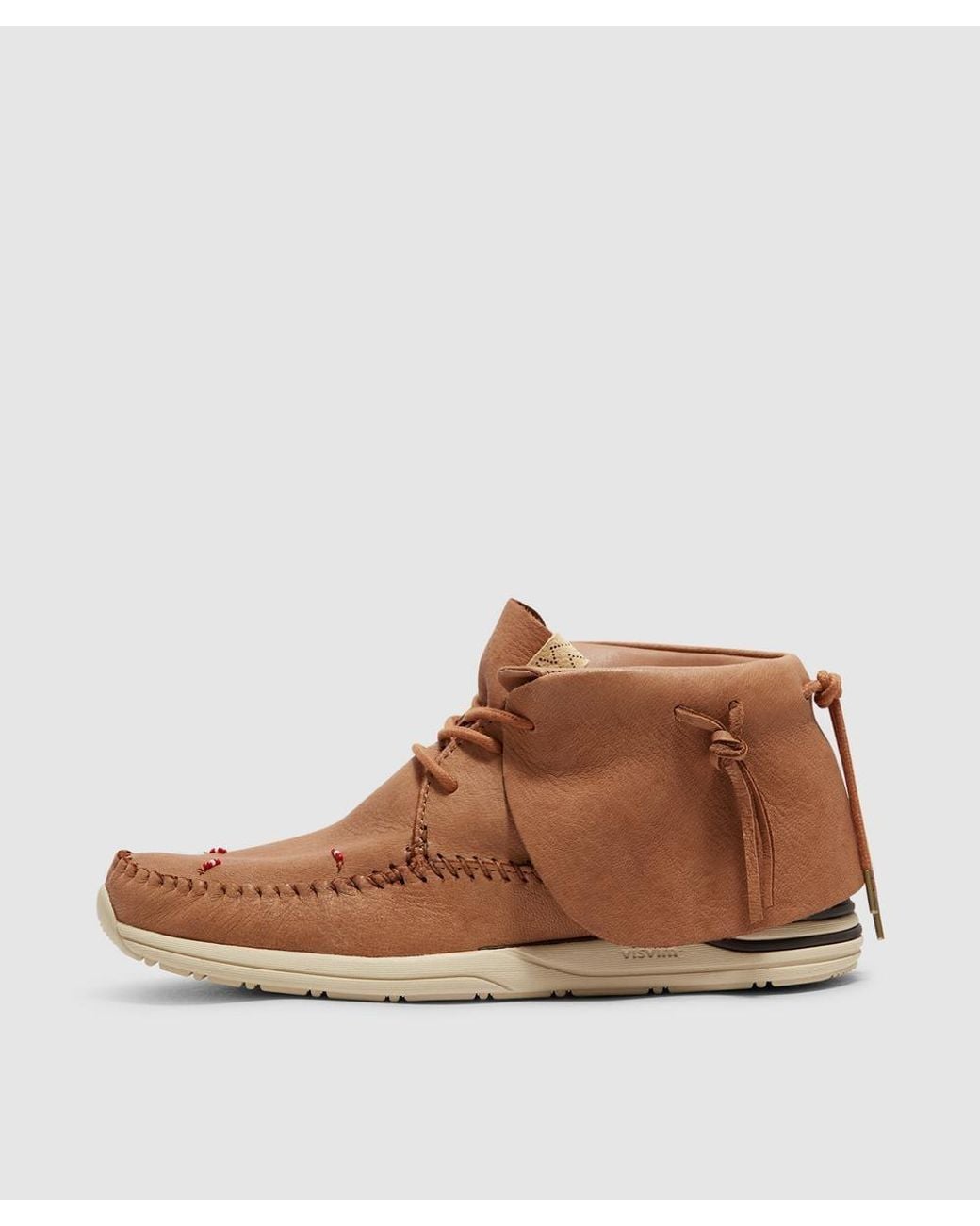 Visvim Brown Fbt Lhamo Folk Boot for men