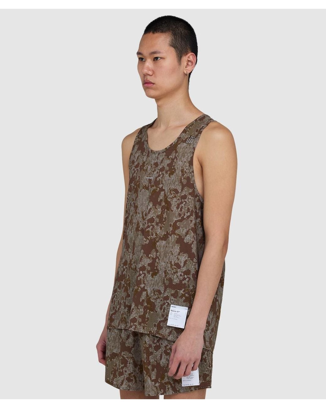 Satisfy Brown Space-O Vest (Camo for men