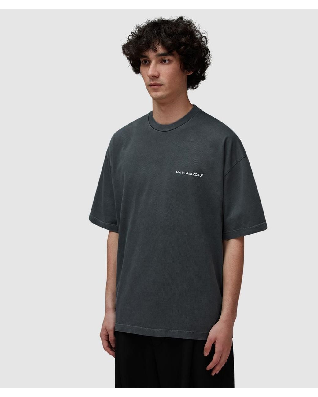MKI Miyuki-Zoku Black Uniform T-Shirt (Pigment