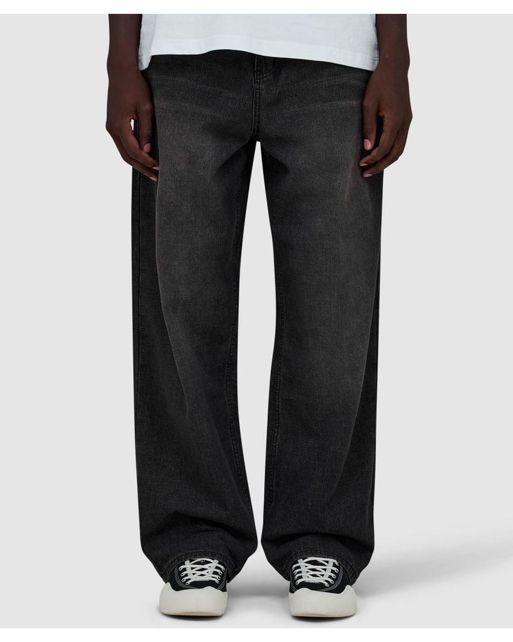 Butter Goods Black Baggy Denim Jean (Slub for men