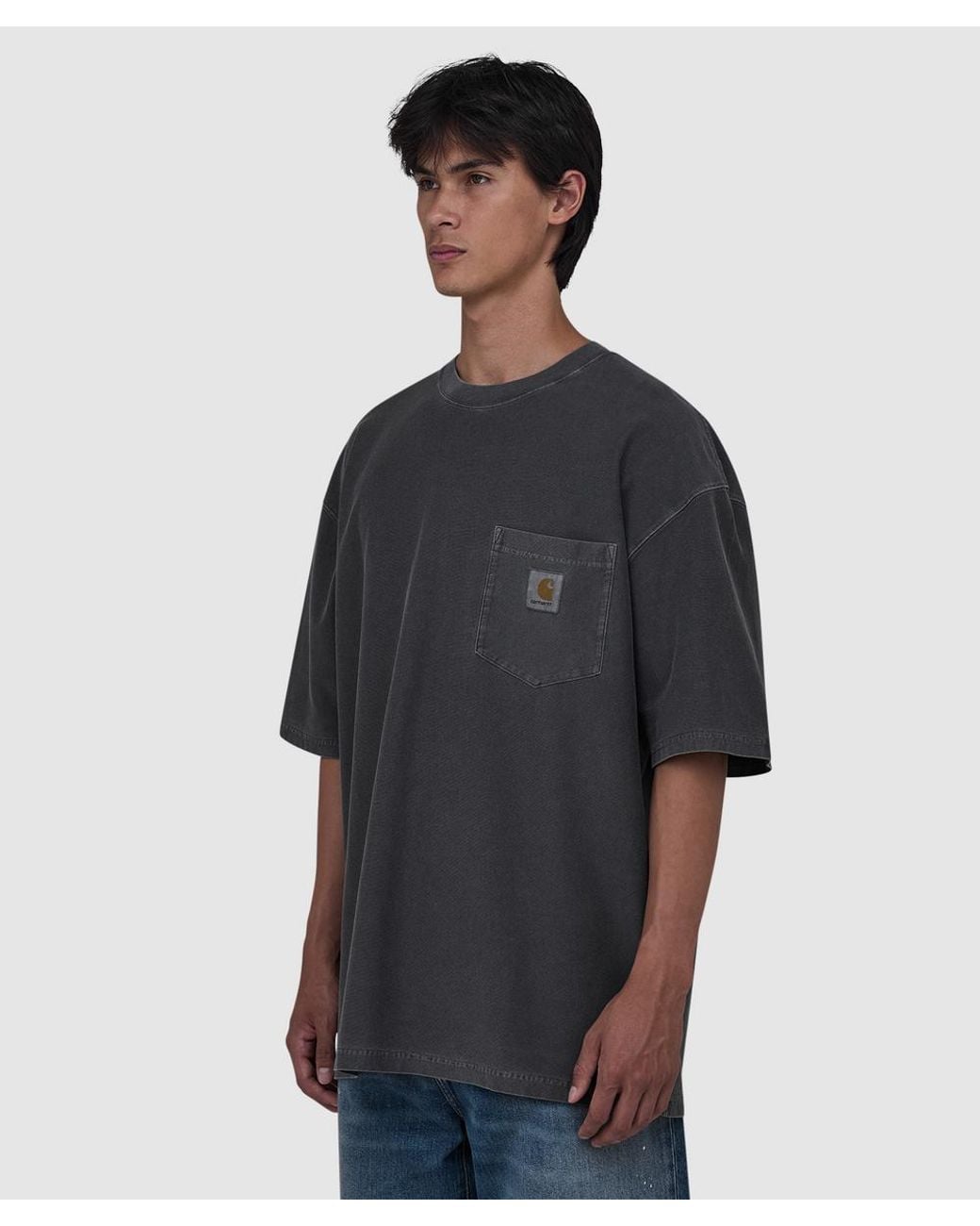 Carhartt Blue Loose Pocket T-Shirt for men