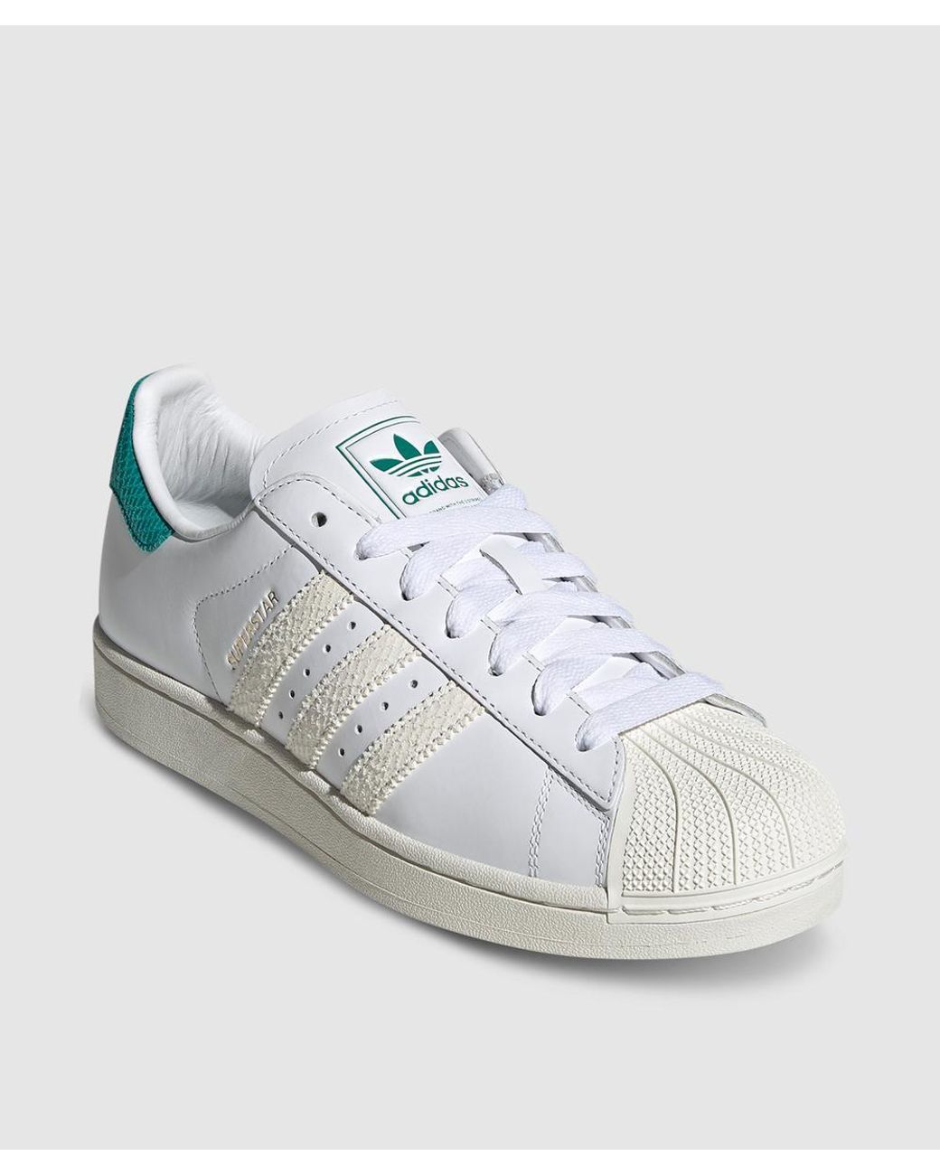 Adidas White Superstar Liverpool Sneaker for men