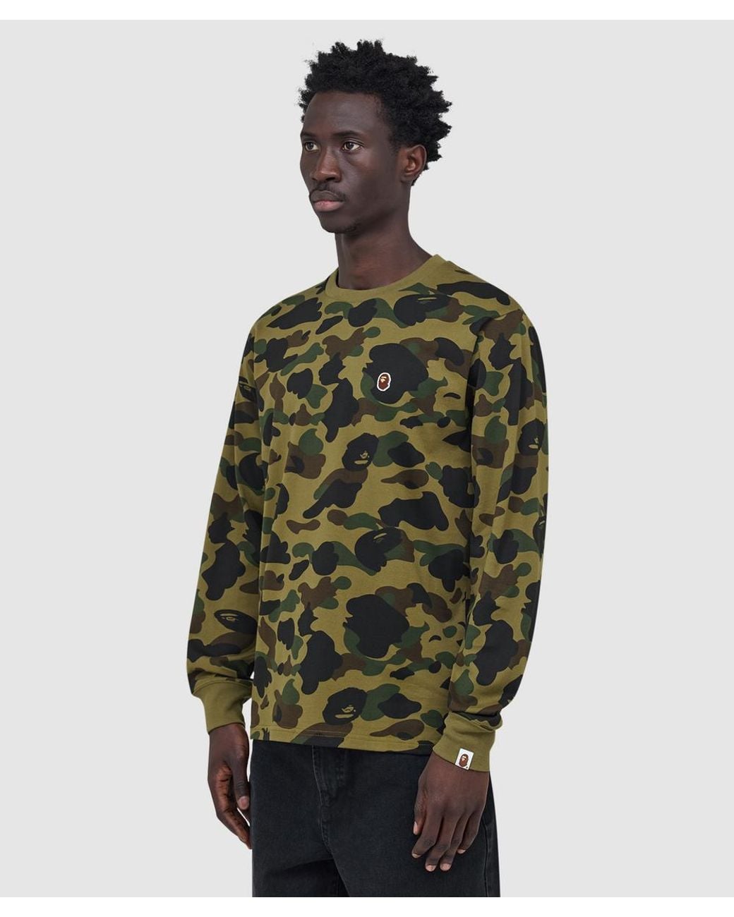 AAPE BY A BATHING AP Green Bape for men