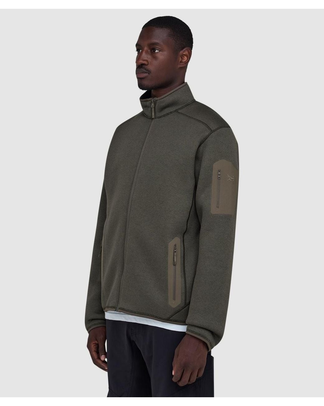 Arc'teryx Gray Covert Jacket (Mongoose Heather for men