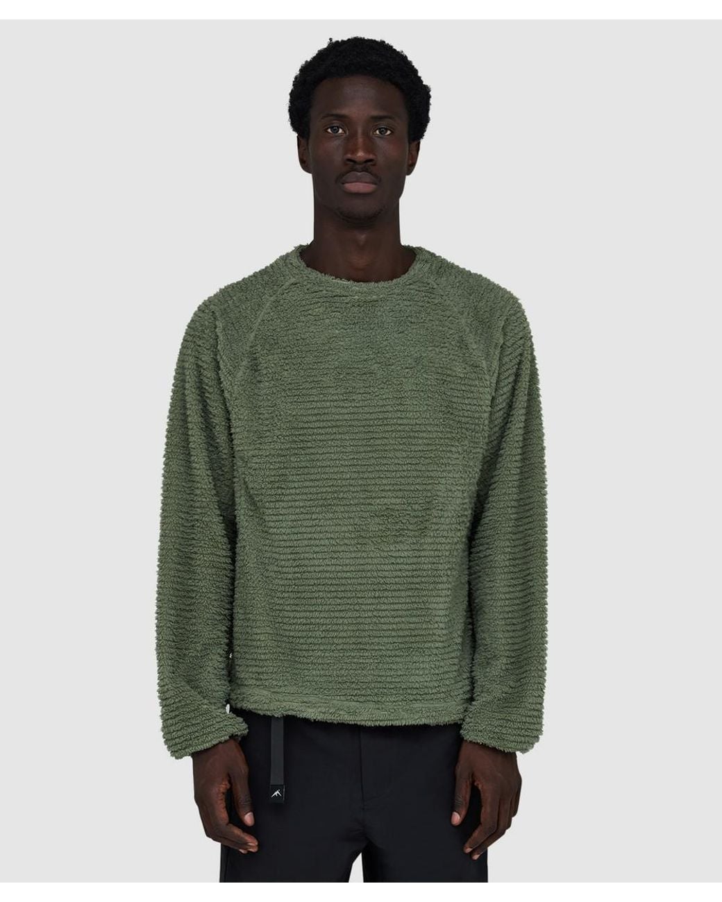 Purple Mountain Observatory Green Primaloft Ursa Pullover (Cement for men