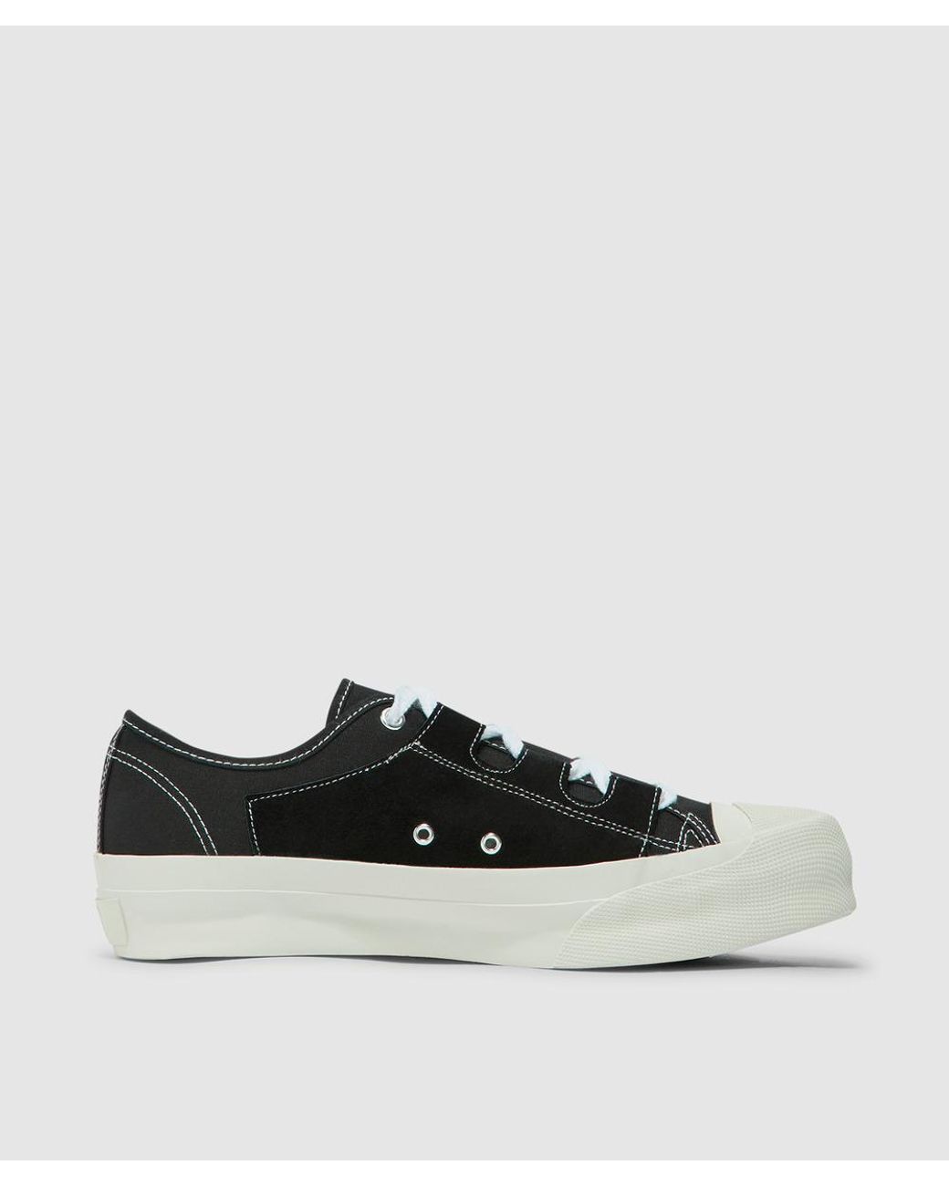 Needles Asymmetric Ghillie Sneaker in Black for Men | Lyst