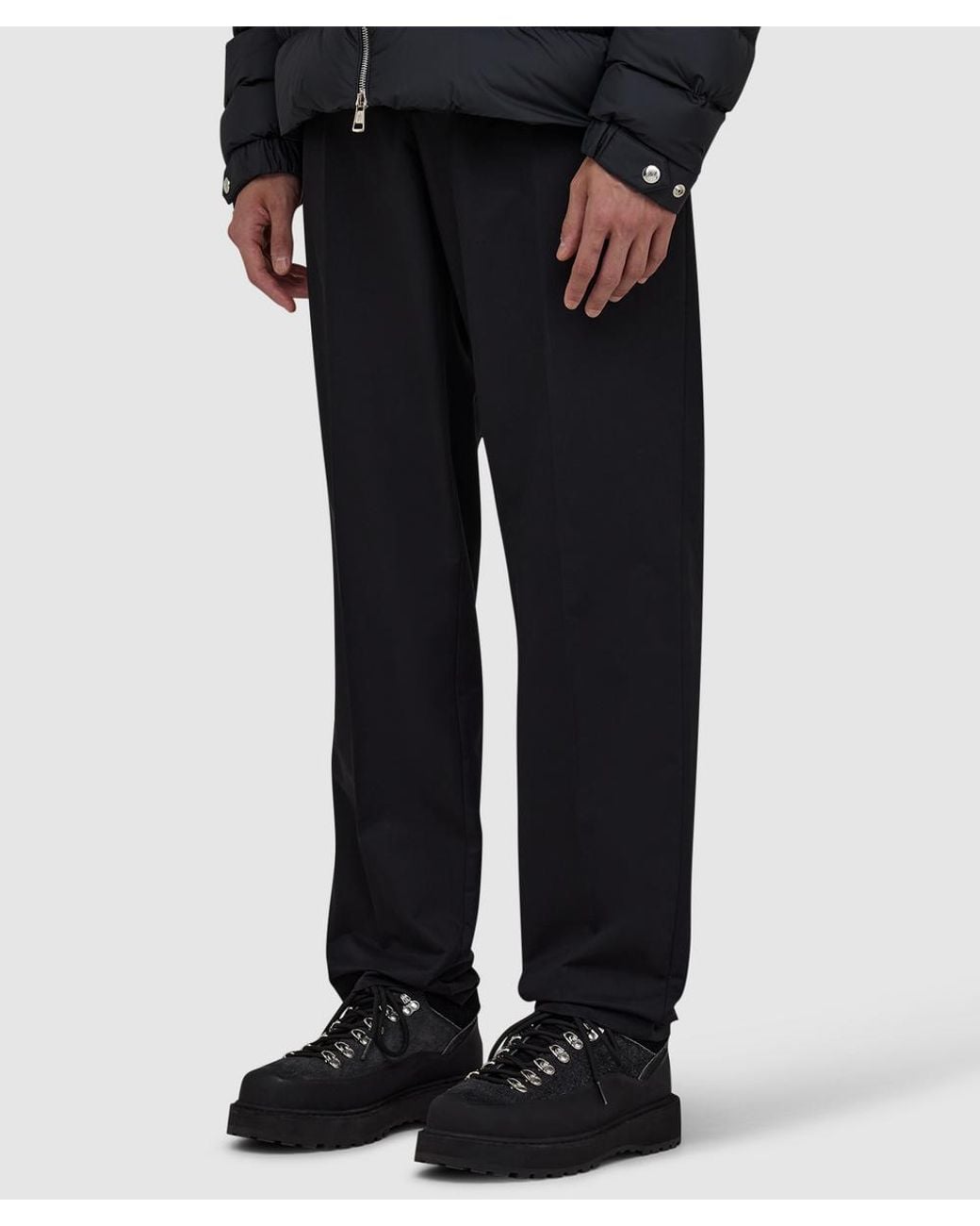 Moncler Black Tailored Chino Pant for men