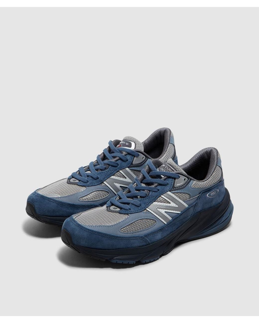 New Balance Blue Mius 990V6 Sneaker for men