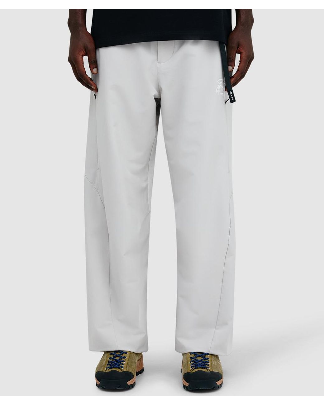 KARMA8A White Parachute Pant for men
