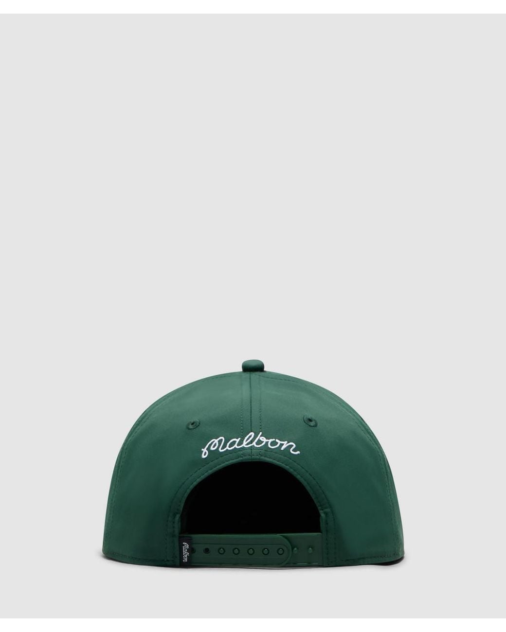 Malbon Golf Green M Script Logo Snapback (Forest