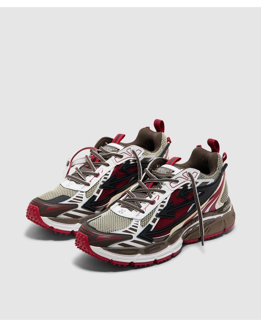Off-White c/o Virgil Abloh Red Ow Be Right Back Sneaker (Haute
