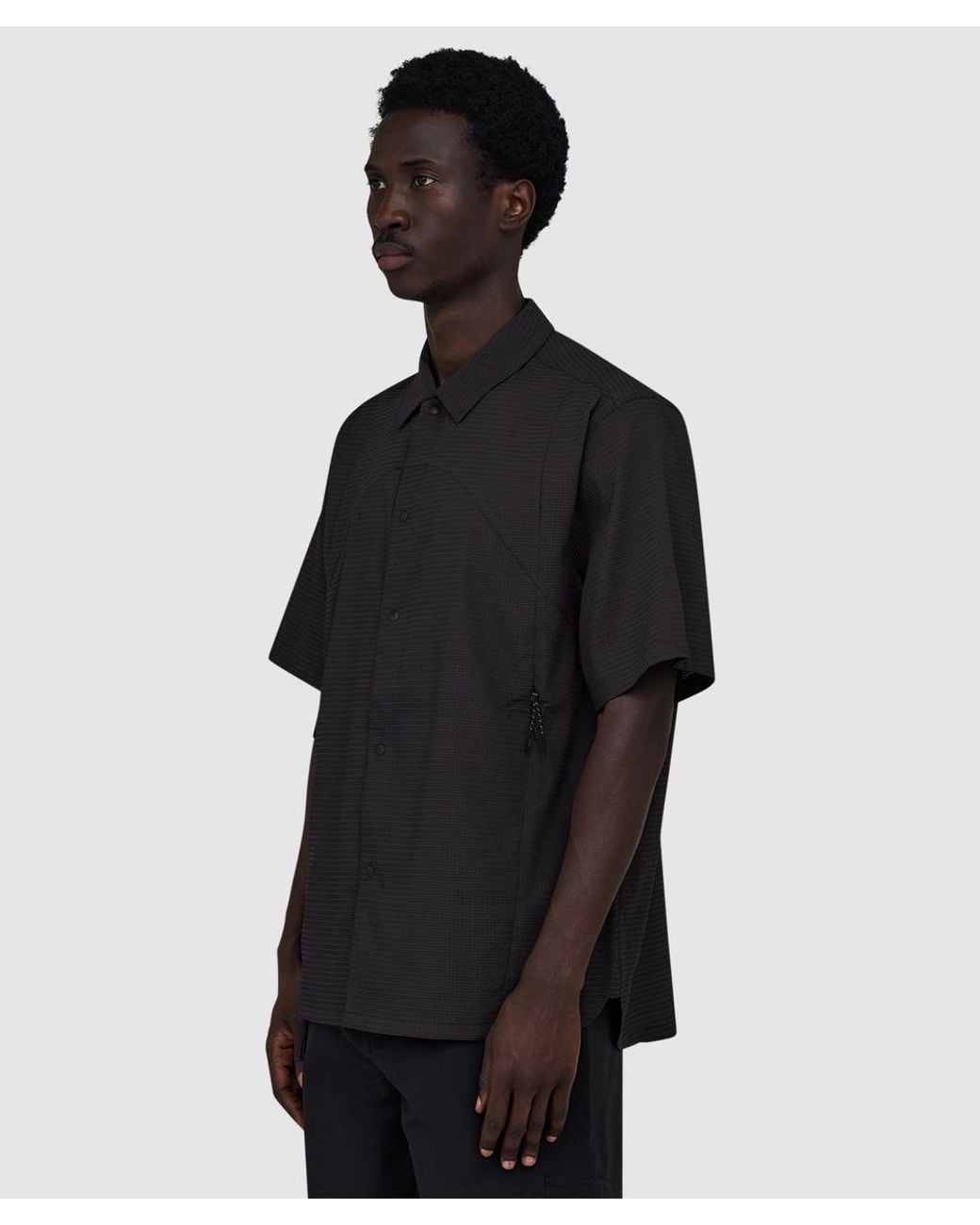 Purple Mountain Observatory Black Dotair Dase Shirt for men