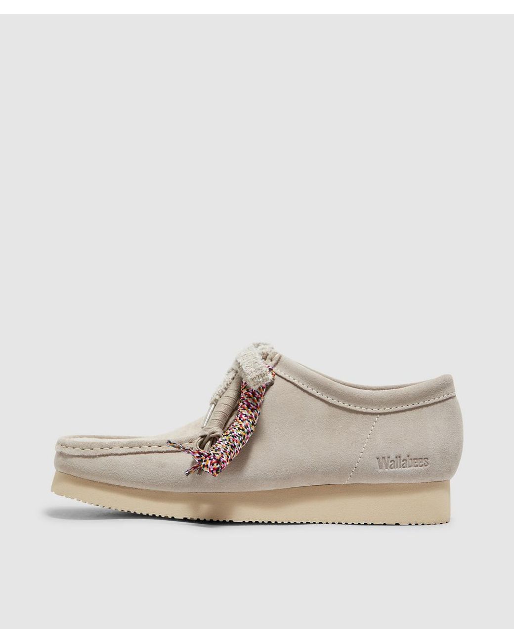Clarks Wallabee 2604 Shoe in White for Men | Lyst