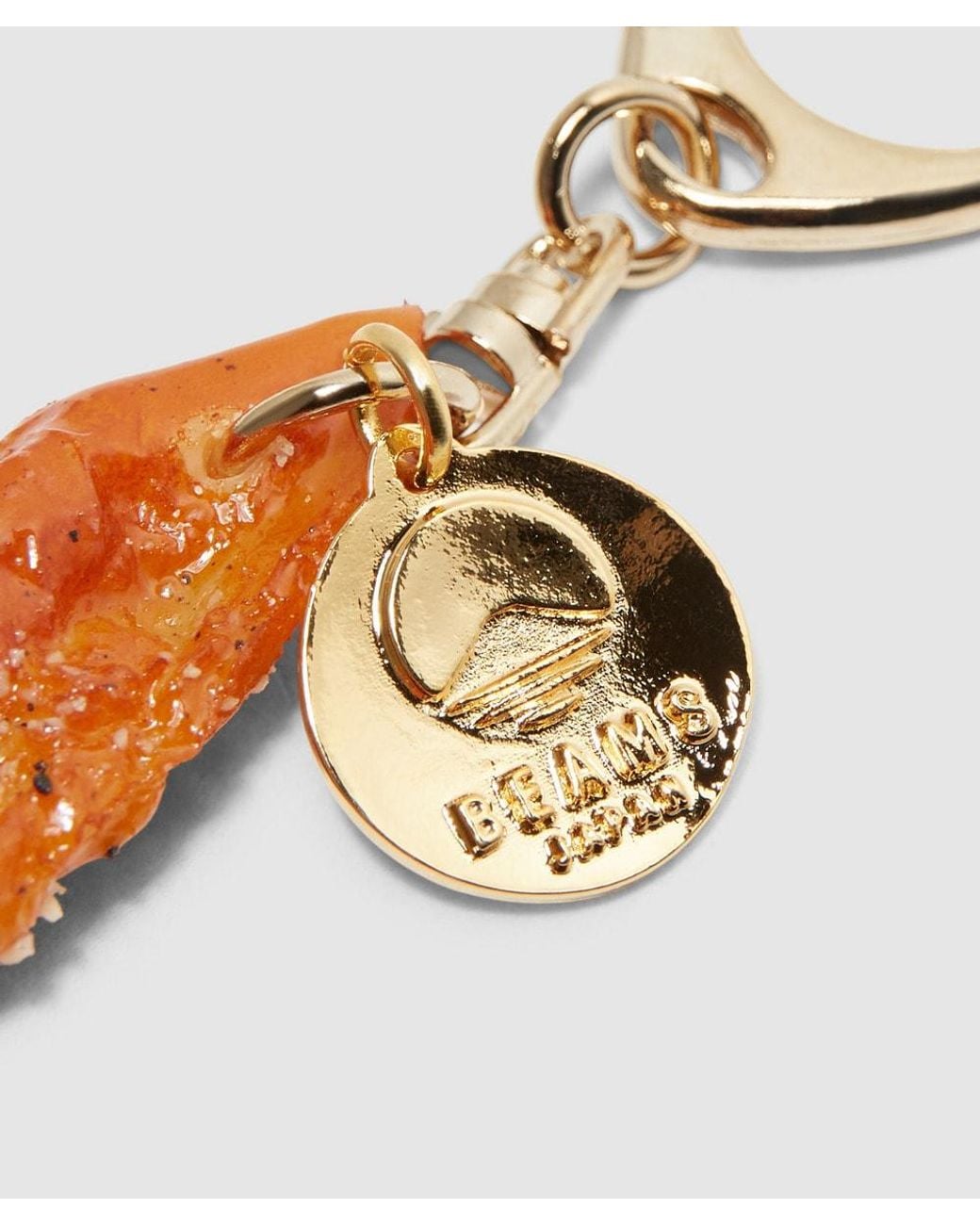 BEAMS Japan Brown Kobo Chicken Wing Keychain (Chicken Wing