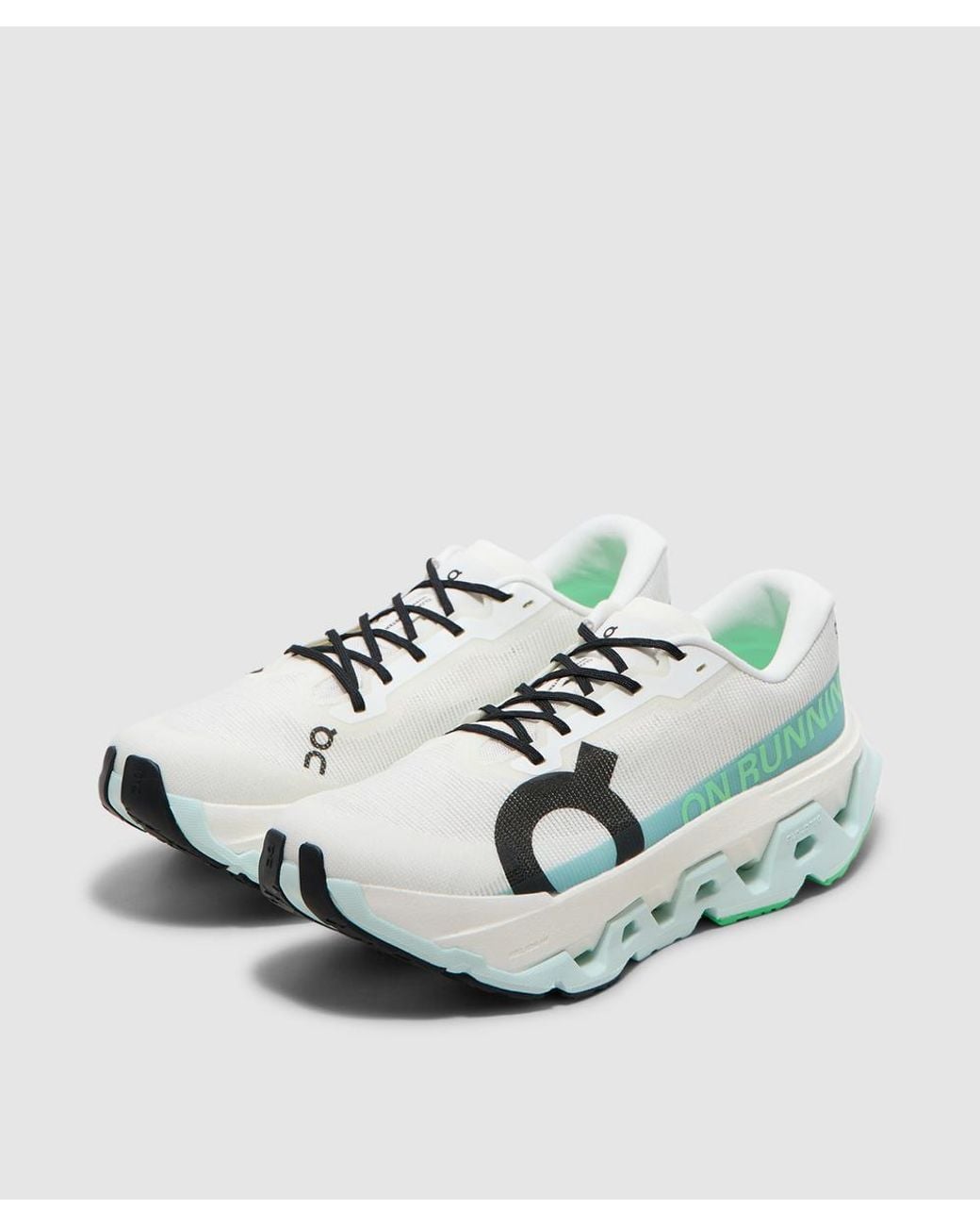 On Shoes Green Cloudmster 3 Hyper Sneaker (Ivory for men