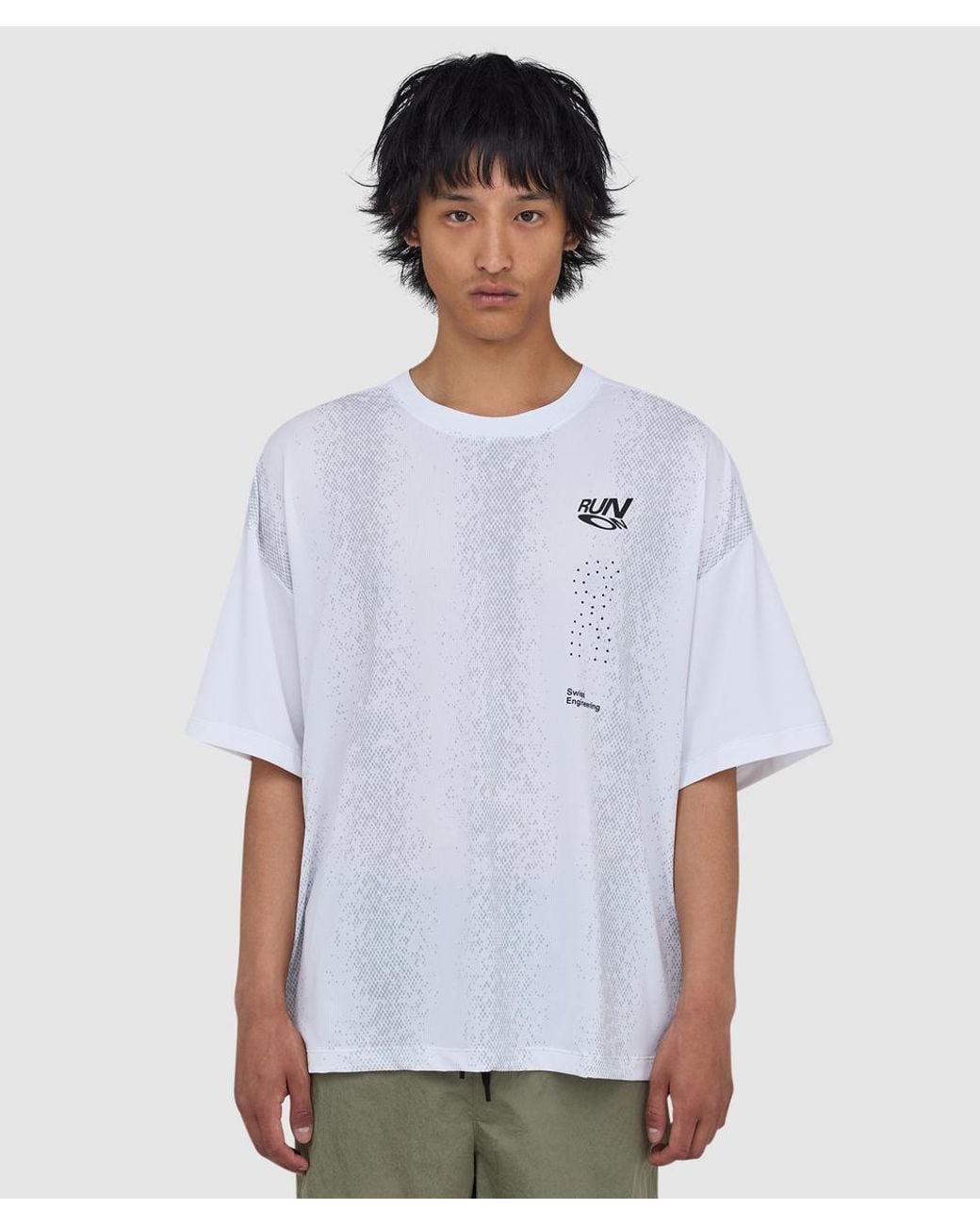 On Shoes White Performance Volt T-Shirt for men
